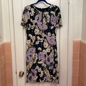 Ann Taylor - Floral Dress - Size 10